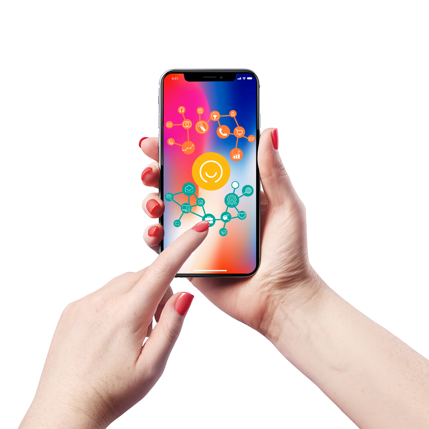 Hand With Phone